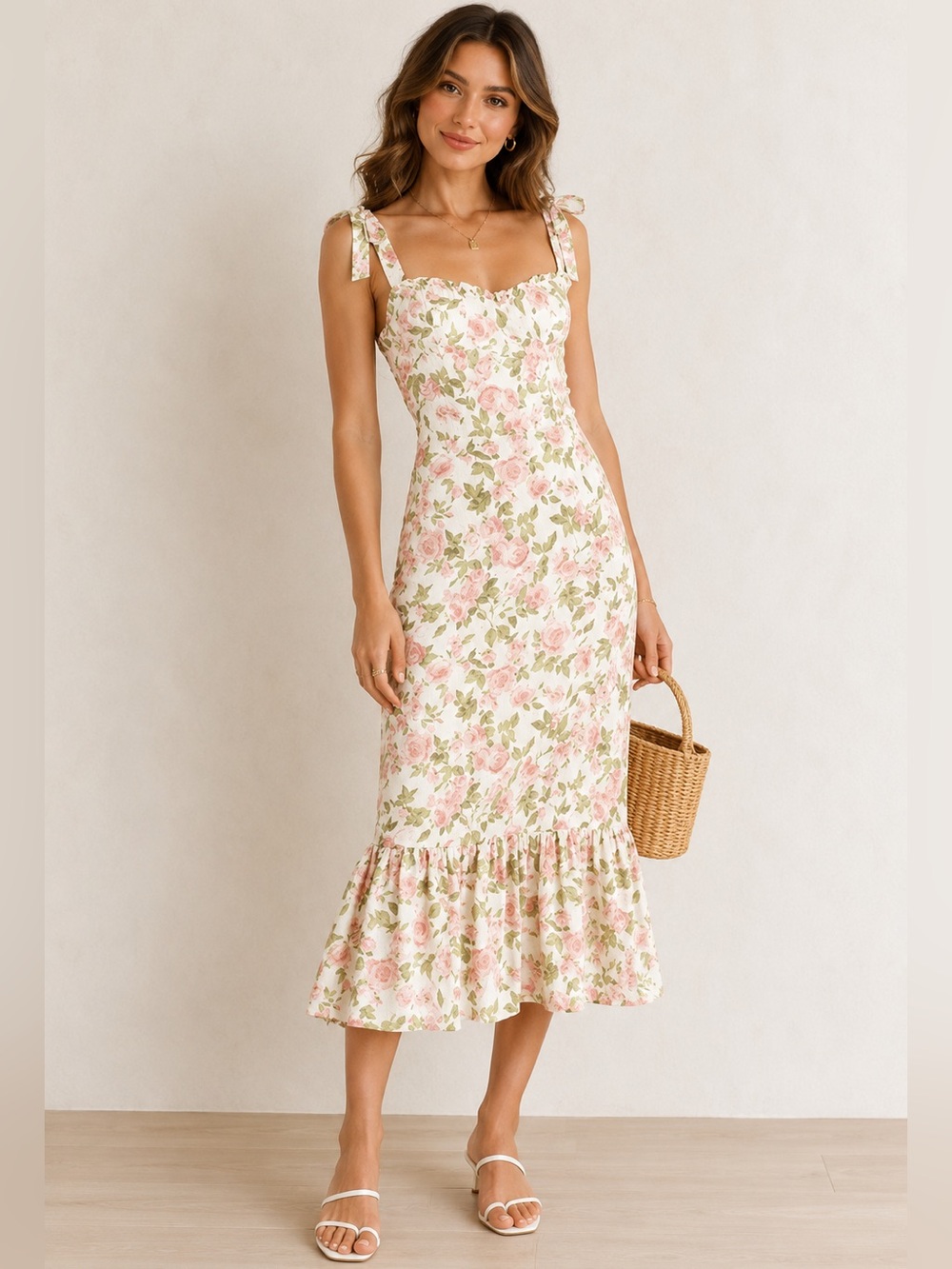 O.p.t. Toile de Jouy Floral Dress